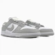 Кросівки жіночі Dunk Low Light Grey White натуральна шкіра 36р сірий - зображення 1