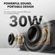 Портативна колонка Anker Soundcore Motion 300, Black, 30W, Hi-Res, LDAC, IPX7, Bluetooth 5.3, 13H - зображення 3