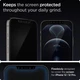 Защитное стекло Spigen для iPhone 12 | 12 Pro Glas.tR EZ Fit (2 Pack) (AGL01801) - изображение 5