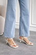 Босоножки на низком каблуке Meideli Женские Белый 38 (24,5 см) (h9326-5 white) - изображение 4