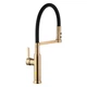 Комплект кухонной мойки Kraft NANO GOLD PVD HS50*50 (3.0/1.0 мм) декор - зображення 14