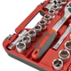 Набір інструментів 1/2" 21од (ET-6021SP) INTERTOOL (ET-9021) - зображення 7