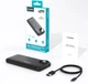 УМБ Choetech 10000 mAh 22,5W Black (B791) - зображення 4