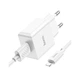 Зарядний пристрій HOCO C106A charger set(iP) White (6931474783899) (344993) - зображення 4