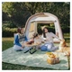 Туристичний килимок Naturehike для пікніка CNK2350WS010 210х240 см блакитний із принтом (6976507661645) - зображення 7