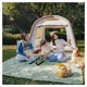 Туристичний килимок Naturehike для пікніка CNK2350WS010 145x170 см зелений з принтом (6976507661676) - зображення 6
