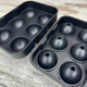 Форма силиконовая для льда Ice Ball 6 шариков 4.5см, двойная форма для виски и коктейлей, с лейкой - изображение 4