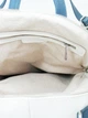 Рюкзак женский с натуральной кожи 16л вмещает формат А4 ARTiS Bags 949 9182-9343 бежевый с синим - изображение 4