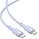 Кабель Brevia Type-C to Type-C 60W 1,2м, синій box 52120UCCC1 - зображення 3