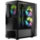 Корпус для компьютера LogicConcept ARYA MESH+GLASS ARGB ATX без БП 2x140мм + 1x120мм (EB34CBF57687) - изображение 4