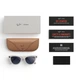 Смарт-очки Ray-Ban Meta Skyler Gen 2 Standard Shiny Chalky Gray Frame / Clear to Sapphire Transitions Lenses (RW4014 6700MF 52-20) - изображение 6