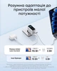 Сетевое зарядное устройство Anker GaN Charger 100 Вт 2xUSB-C PD 1xUSB-A + кабель Type-C Silver (B121BG41) - изображение 3