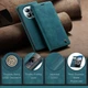 Чохол книжка Caseme з магнітом для Xiaomi Redmi Note 15 Pro зелений - зображення 4