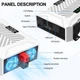 Інвертор напруги DATOUBOSS 3000 Вт 12V–240V чиста синусоїда 6000 Вт пік з LCD дисплеєм та 2 розетками - зображення 7