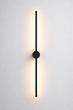 Бра Berger 1037-WL-12 Black LED 12 Вт 4000K 80см - изображение 3