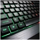 Комплект клавіатури та миші з RGB підсвічуванням USB мембранна 104 клавіші чорний M710 - зображення 5