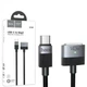 Кабель Type-C до MagSafe 3 1,8м 140Вт чорний Hoco U141 для заряджання та передачі даних - зображення 6