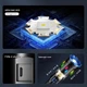 Ліхтар ручний YEMAO YM-G560Y 1200LM акумулятор 26650 5000mAh Power Bank TG COB функція лампи оптичний зум USB заряджання індикація заряду металевий корпус туристичний ліхтар для кемпінгу риболовлі походів аварійного освітлення та роботи - изображение 4