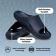 Чоловічі шльопанці наві Crocs Mellow Slide Navy (44-45, світло синій) - изображение 3