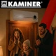 Теплова завіса повітряна Kaminer AIRO 2000 Вт White Wi-Fi керування LED дисплей керамічний нагрівач 26389 - зображення 2