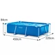 Каркасный прямоугольный бассейн Intex 28273, розміром 450×220×84 см, 7127 л, синий - изображение 3