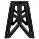 Стул складной Tribe Camp Chair High пластиковий black (T-EF-0002-black) - изображение 4