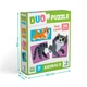 Пазл Dodo DUO Тваринки-половинки 24 елементи 300689 - зображення 5