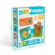 Пазл Dodo DUO Кто что ест 24 элемента 300691 - изображение 5