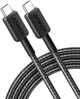 Кабель Anker 322 USB-C - USB-C, 0.9 м, Black (A81F5G11) - изображение 2