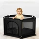 Манеж детский Malatec 125х113х64 см Черный 2054745 - изображение 2