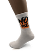 Набір високих бавовняних шкарпеток з написами COOL SOCKS Street Words Cotton High Collection (9 пар) білий з кольоровими написами та принтами розмір 38–42 - изображение 3