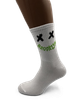 Набір високих бавовняних шкарпеток з написами COOL SOCKS Street Words Cotton High Collection (9 пар) білий з кольоровими написами та принтами розмір 38–42 - изображение 10