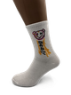 Набір високих бавовняних шкарпеток з написами COOL SOCKS Street Words Cotton High Collection (9 пар) білий з кольоровими написами та принтами розмір 38–42 - изображение 11