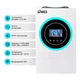 Гибридный инвертор 6.5kVA/6.2kW Sako SUNON V 6.5KVA/6200W/48V+120A MPPT (42-00165) - изображение 1