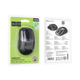 Маніпулятор миша HOCO GM28 2.4G business wireless mouse Black Metal Gray - изображение 2