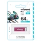 Флеш-накопичувач Wibrand USB 2.0 Chameleon 64Gb Рожевий - изображение 2