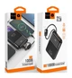 Зовнішній акумулятор WUW Y158 （PD22.5W quick charge) 10000mAh Black - зображення 2