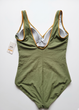 Женский слитный купальник FSFS Delimira Womans Plus Size 50 Оливковый (9488) - изображение 5