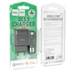 Мережевий зарядний пристрій з кабелем HOCO C72Q Glorious single port QC3.0 charger set(Micro) 18W Black - зображення 2