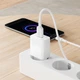 Мережевий зарядний пристрій з кабелем BOROFONE BAS71A Source single-port charger set(Micro) White - изображение 5