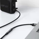 Аудіокабель ACEFAST J13 USB-A to 3.5mm female, nylon braid, 0.15m, Black - зображення 6