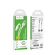 Кабель HOCO X37 USB to Type-C 3A, 1m, PVC, PVC connectors, White - зображення 2