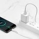 Кабель HOCO X37 USB to Type-C 3A, 1m, PVC, PVC connectors, White - зображення 4