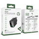 Мережевий зарядний пристрій з кабелем ACEFAST A90 QC18W GaN single USB-A charger set (P3) (EU) Black - зображення 2