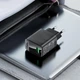 Мережевий зарядний пристрій з кабелем ACEFAST A90 QC18W GaN single USB-A charger set (P3) (EU) Black - зображення 6