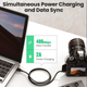 Перехідник UGREEN US132 USB 2.0 A Male to Mini 5 Pin Male Cable 1m (Black)(UGR-10355) - зображення 5