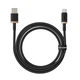 Кабель Baseus Dura Series Fast Charging Cable USB to Type-C 60W 1m Gold+Black - зображення 1