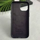 Чехол Leather Case с MagSafe для iPhone 14 кожзам черный с защитой от брызг - зображення 5