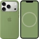 Чохол силіконовий Silicone Case з MagSafe для iPhone 17 Pro захисний зелений із Splash Screen - зображення 2
