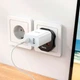 Переходник Hoco AC6 черный 2500W 10A 100-250V универсальный для путешествий и дома - изображение 4